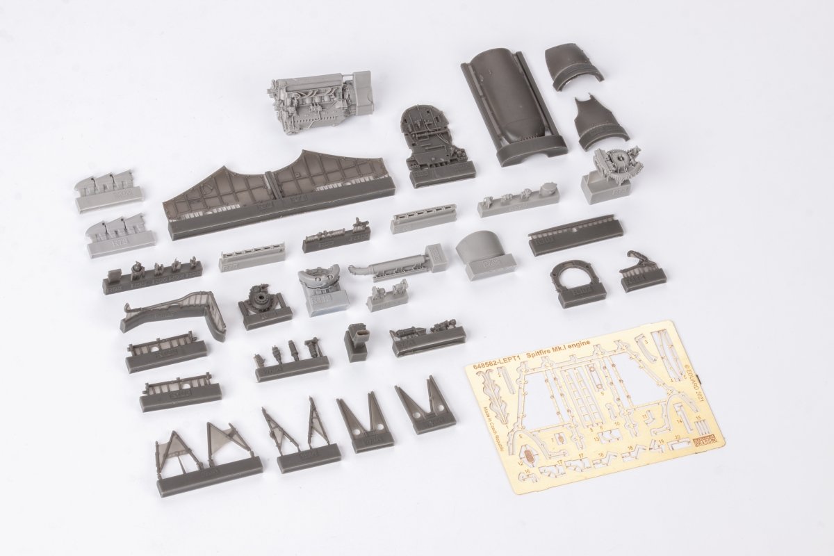 Eduard 648582 Spitfire Mk. I engine for Eduard 1/48 – zdjęcie 5