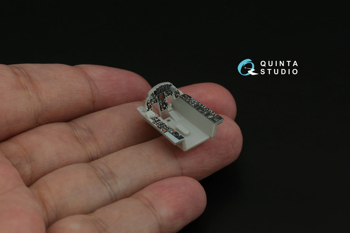 Quinta Studio QD72101 F-104S 3D-Printed &amp;amp; colored Interior on decal paper (Hasegawa) 1/72 – image 7
