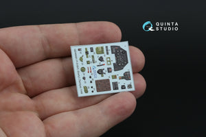 Quinta Studio QD48481 P-51B/C (Early) 3D-Printed colored Interior on decal paper (Tamiya) 1/48 – obrázek 7