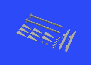 Eduard 648433 R-23T missiles for MiG-23 EDUARD, TRUMPETER 1/48 – obrázek 3