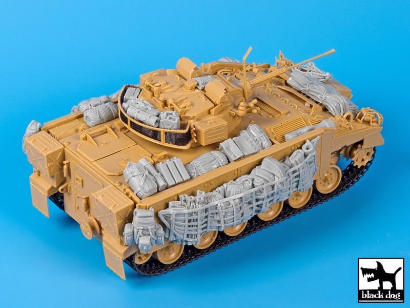 Ensemble d&amp;#39;accessoires Black Dog T35112 British Warrior MCV au 1/35 – image 2