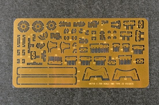 Trumpeter 06719 HMS TYPE 23 Frigate - Kent (F78) 1/700 – Bild 5