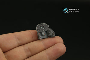 Quinta Studio QDS-48406 Mi-24 Nato Hind 3D-Printed &amp;amp; colored Interior on decal paper (Trumpeter)(Small version) 1/48 – image 10