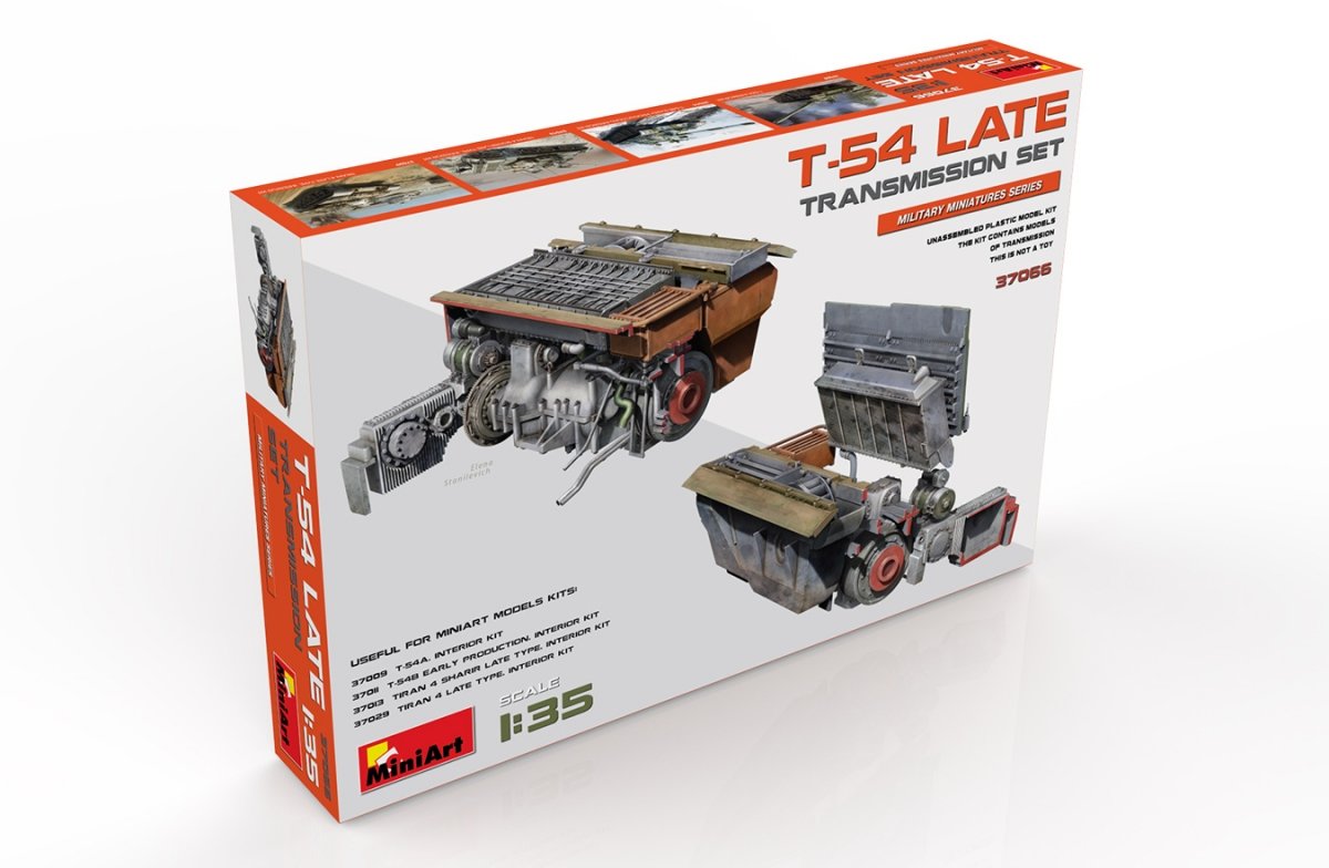 MiniArt 37066 T-54 LATE TRANSMISSION SET 1/35