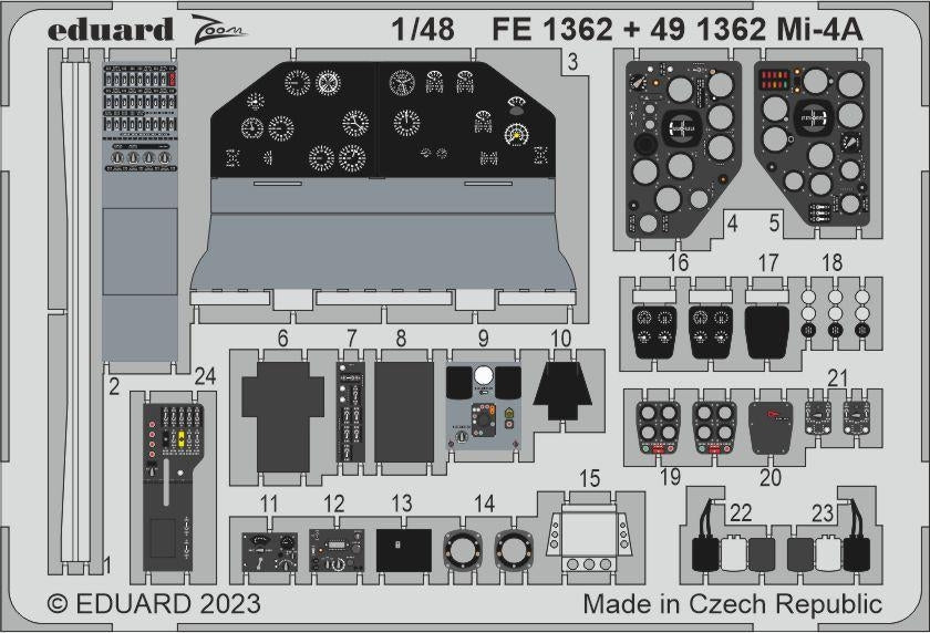 Eduard BIG49381 Mi-4A Trumpeter 1/48 – image 5