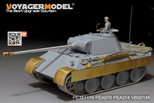 Voyager Model PE351174 WWII German Panther A early ver. Basic（For MENG TS-046）1/35 – obrázek 4