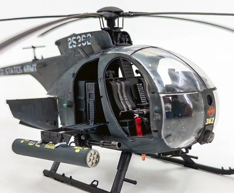 Zimi Model 50001 AH-6 J Little Bird Nightstalkers with Metal Barrels 1/35
