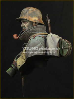 Young Miniatures YM1857 GERMAN STORMTROOPER WWI 1/10 – obrázek 5