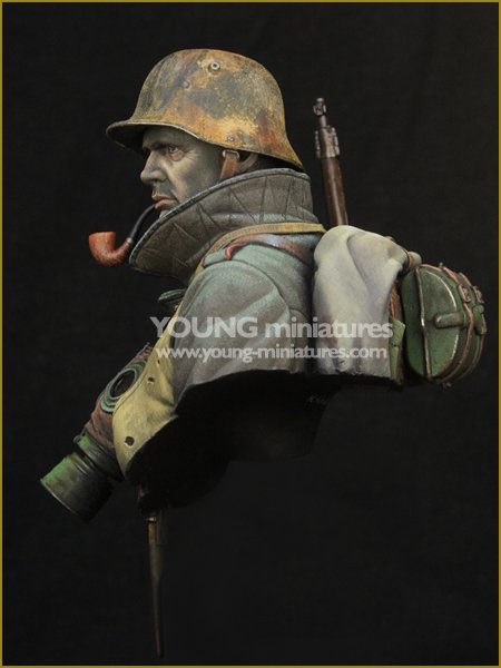 Young Miniatures YM1857 GERMAN STORMTROOPER WWI 1/10 – obrázek 5