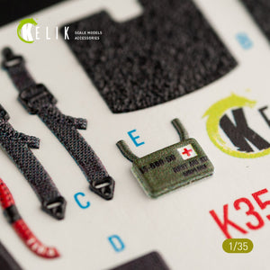 KELIK K35017 HH-60G PAVE HAWK INTERIOR 3D DECALS FOR KITTY HAWK KIT 1/35 – Bild 9