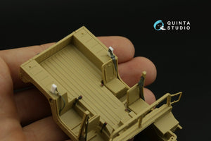 Quinta Studio QD48310 HUMVEE family 3D-Printed &amp;amp; colored Interior on decal paper (Tamiya) 1/48 – imagen 13