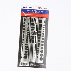 U-STAR UA-90036 Model Engraved Line Board (curves)