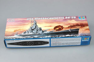 Trumpeter 05761 American Battleship USS Massachusetts (BB-59) 1/700 – Bild 2