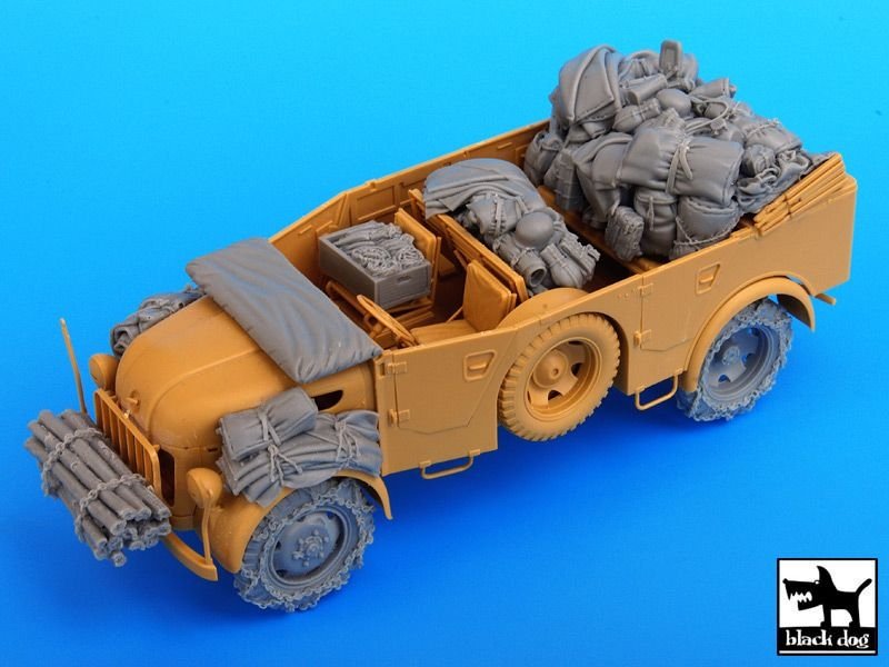 Black Dog T35042 German Steyr 1500Abig accessories set 1/35 – obrázek 4