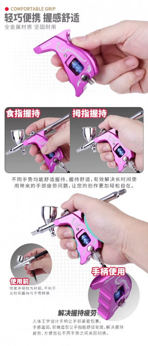 U-Star UA-90941 Airbrush Grip (Purple) – obrázek 4