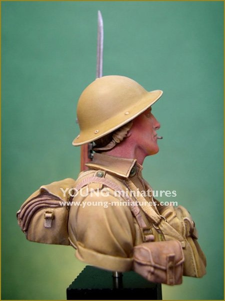 Young Miniatures YM1859 British Soldier Battle of EL ALAMEIN 1942 1/10 – immagine 5