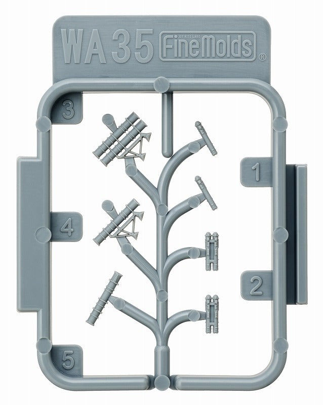 Fine Molds WA35 Anti-Ship Missile &amp;amp; Surface Vessel Torpedo Tubes for Modern Ships 1/700 – image 2