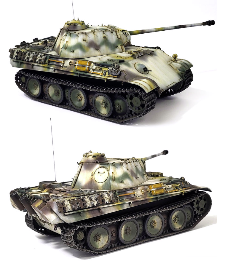 Academy 13529 Pz.Kpfw.V Panther Ausf.G Ver.Early 1/35 – obrázek 5