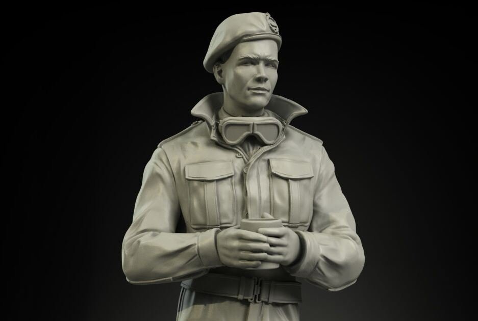 Panzer Art FI35-046 British RAC tank driver North Africa/Italy 1/35 – image 3