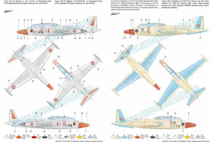 Special Hobby 72371 Fouga CM.170 Magister &amp;#39;French, Belgian &amp;amp; Irish Service&amp;#39; 1/72 – image 3