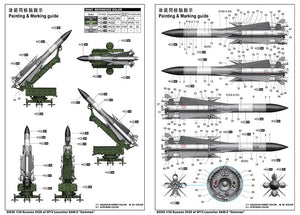 Trumpeter 09550 Russian 5V28 of 5P72 Launcher SAM-5 &amp;quot;Gammon&amp;quot; 1/35 – obrázek 4