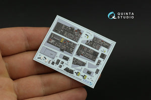 Quinta Studio QDS-32033 F-14D 3D-Printed &amp;amp; colored Interior on decal paper ( Trumpeter ) (small version) 1/32 – image 12