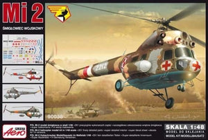 Aeroplast 90038 Mi-2 military helicopter (1/48)