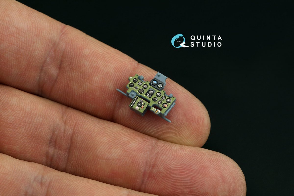 Quinta Studio QD48239 A6M2 Zero 3D-Printed &amp;amp; colored Interior on decal paper (Eduard) 1/48 – image 4