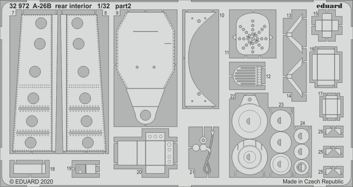 Eduard BIG33119 A-26B Invader part I 1/32 HOBBY BOSS – Bild 6