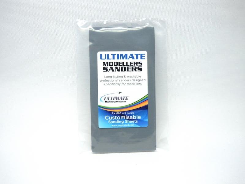 Ultimate Modeling Products UMP058 Ultimate Customisable Sanding Sheets - 1200 grit