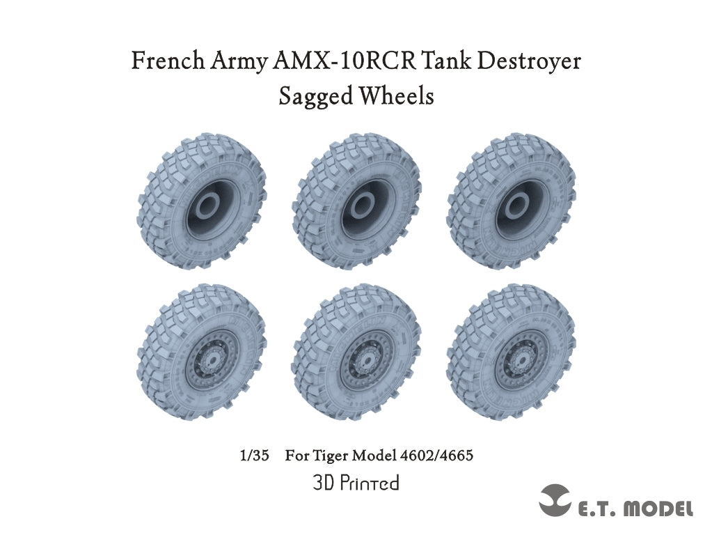 ET Model P35-167 Modern French AMX-10RCR Tank Destroyer Sagged wheels 1/35