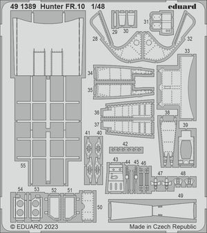 Eduard BIG49392 Hunter FR.10 AIRFIX 1/48 – obrázek 2