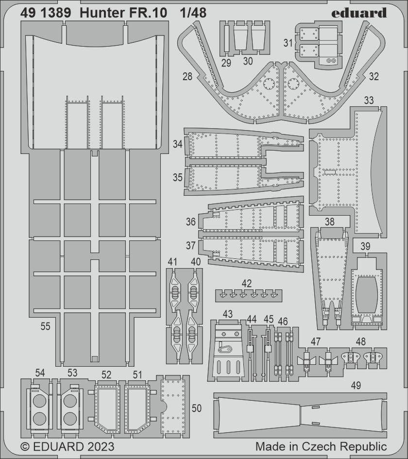 Eduard BIG49392 Hunter FR.10 AIRFIX 1/48 – obrázek 2
