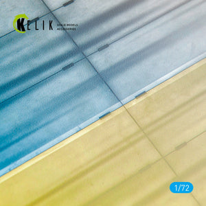 KELIK KS72003 CONCRETE PLATES GHOST OF KYIV BASE - ACRYLIC 3 MM (280 X 180 MM) 1/72 – immagine 3