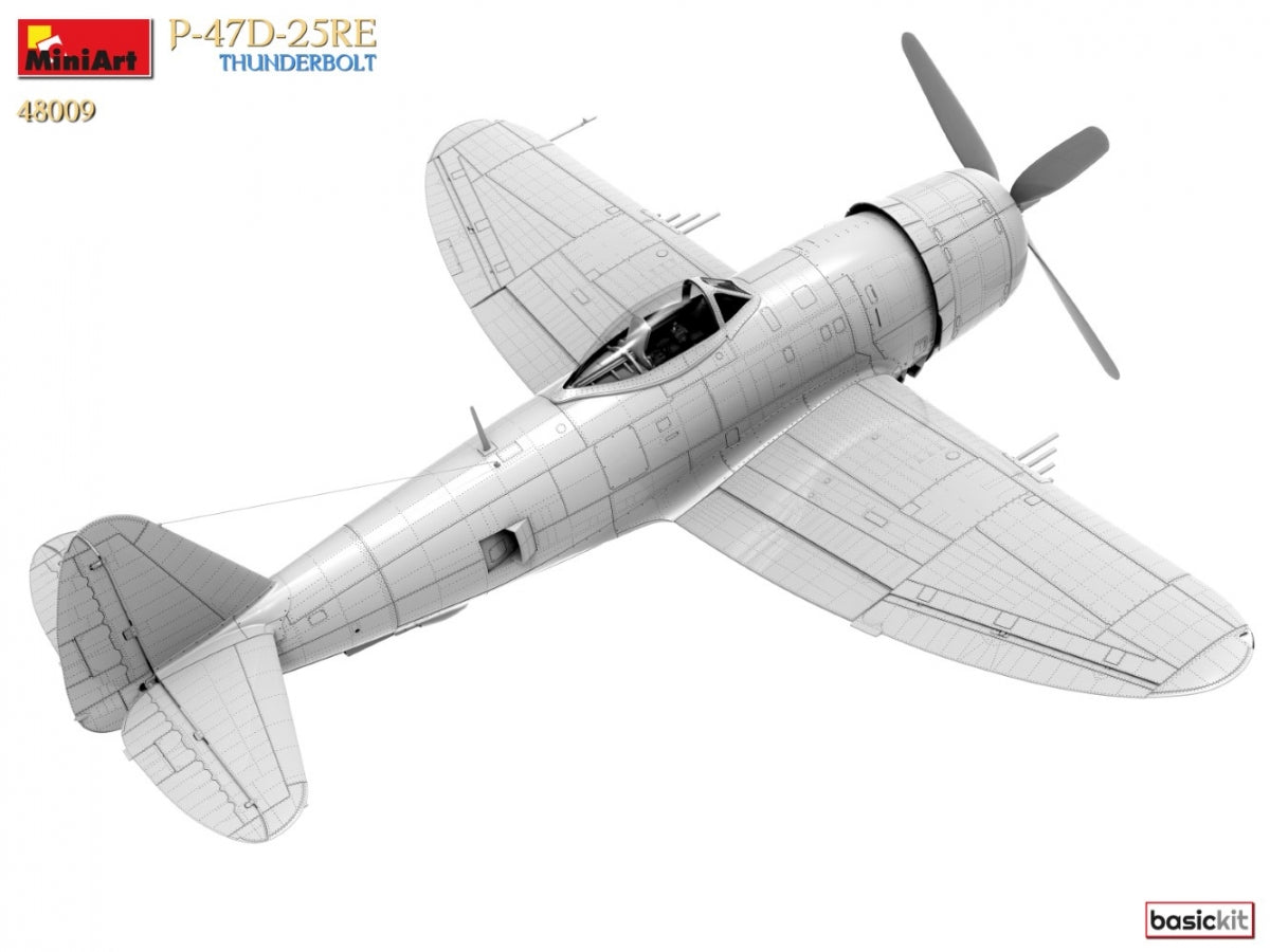 MiniArt 48009 P-47D-25RE THUNDERBOLT. BASIC KIT 1/48 – Bild 11