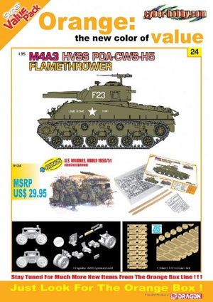 Cyber Hobby 9124 M4A3 HVSS POA-CWS-H5 1/35 – image 2
