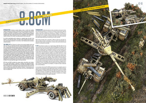 AK Interactive AK4907 WORN ART COLLECTION ISSUE 05 – GERMAN ARTILLERY - Bilingual English/Spanish – immagine 9