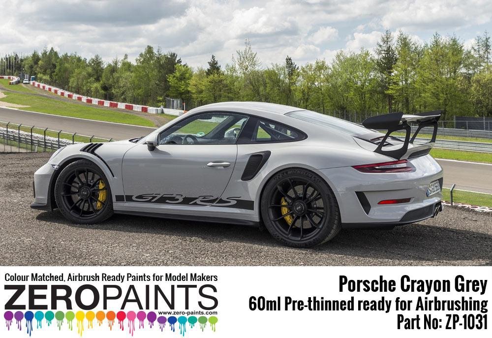 Zero Paints ZP-1031CRAYON Porsche 911 GT3 RS Crayon Gray Paint 60ml