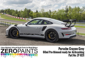 Zero Paints ZP-1031CRAYON Porsche 911 GT3 RS Crayon Gray Paint 60ml