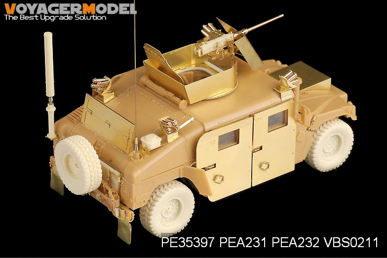 Voyager Model PEA232 Modern USMC HUMVEE M1114 Space Amour (GP) 1/35 – immagine 2