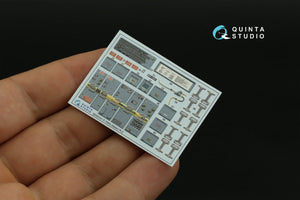 Quinta Studio QD32141 F-104G 3D-Printed &amp;amp; colored Interior on decal paper (Italeri) 1/32 – immagine 5