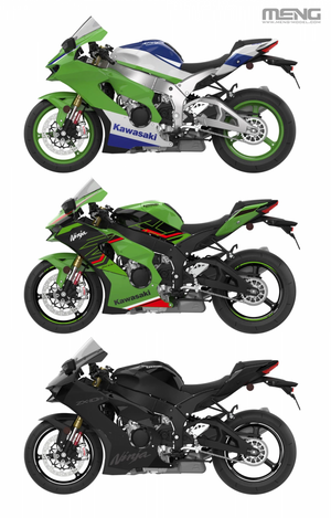 Meng Model MT-007 Kawasaki Ninja ZX-10R 1/9 – image 7