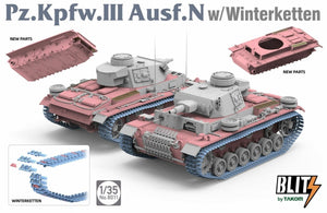 Takom 8011 Pz.Kpfw. Ill Ausf. N w/Winterketten 1/35 – image 2