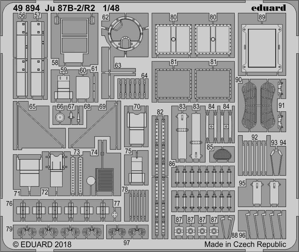 Eduard 49894 Ju 87B-2/ R2 AIRFIX 1/48 – image 2