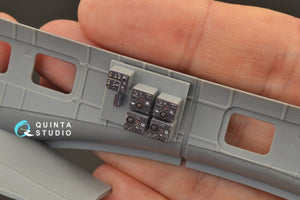 Quinta Studio QD48266 He 111H-3/H-6 3D-Printed &amp;amp; colored Interior on decal paper ( ICM ) 1/48 – image 3
