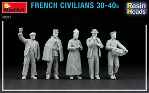 Miniart 38037 French Civilians 30-40s. (resin heads) 1/35 – image 4