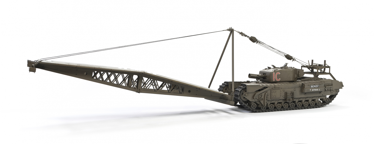 AFV Club 35342 Churchill MK.IV AVRE with SBG bridge 1/35 – image 3