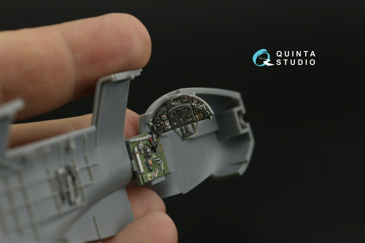 Quinta Studio QD48534 Fairey Fulmar Mk.II 3D-Printed &amp;amp; colored Interior on decal paper (Trumpeter) 1/48 – obrázek 13