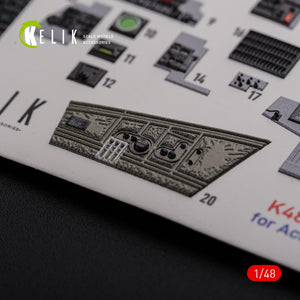 KELIK K48089 F-4J &amp;quot;Phantom II&amp;quot; interior 3D decals for Academy kit 1/48 – obrázek 8