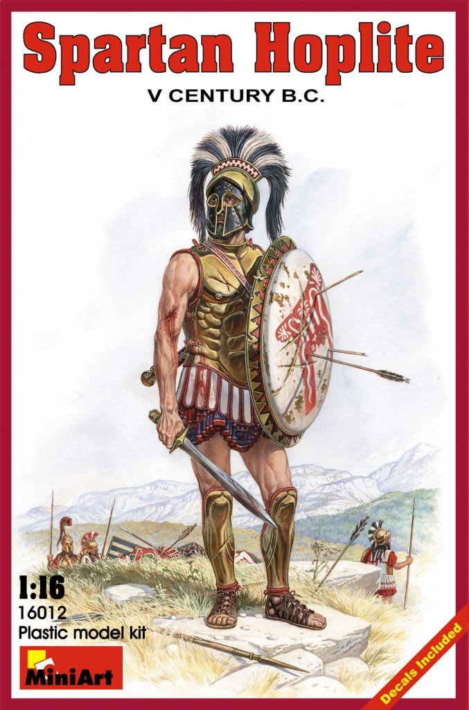 MiniArt 16012 SPARTAN HOPLITE V CENTURY BC 1/16